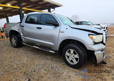 2010 Toyota Tundra Crewmax Sr5 из США, поврежденный, VIN 5TFDY5F12AX134542